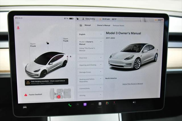 2020 Tesla Model 3 Standard Range Rear-Wheel Drive