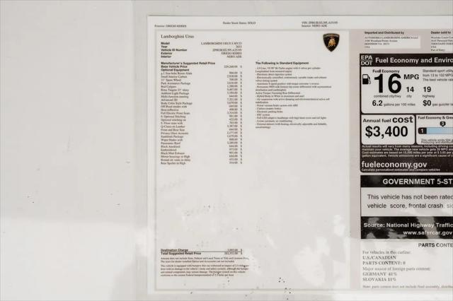 2023 Lamborghini Urus S