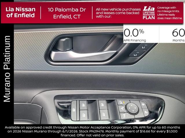 2026 Nissan Murano Platinum