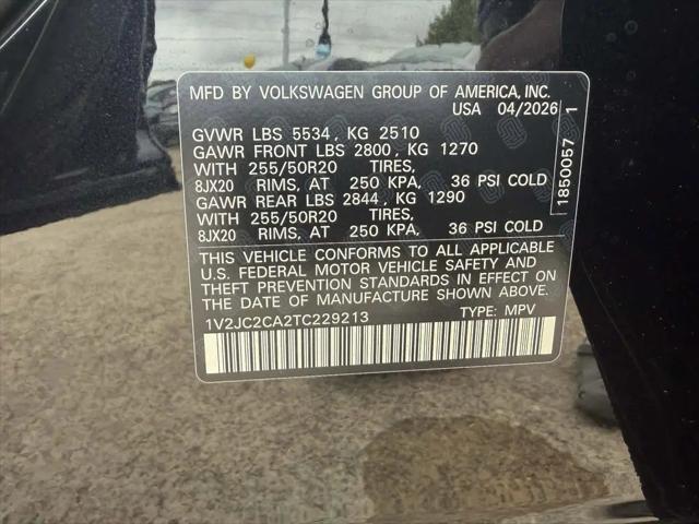 2026 Volkswagen Atlas Cross Sport SE with Technology