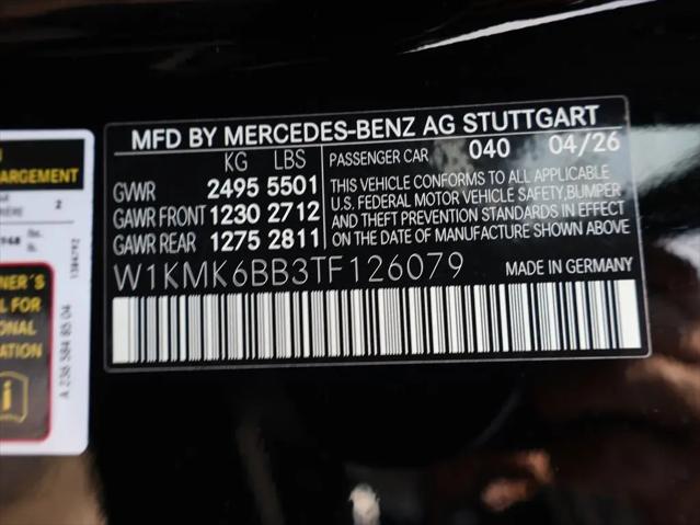 2026 Mercedes-Benz CL CLE 450