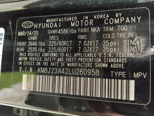 2020 Hyundai Tucson SE