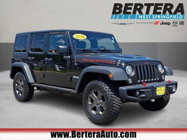 2018 Jeep Wrangler JK Unlimited Rubicon Recon 4x4 for sale in West Springfield, MA