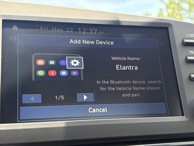 2026 Hyundai Elantra Hybrid Blue