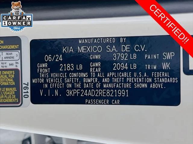 2024 Kia Forte LXS