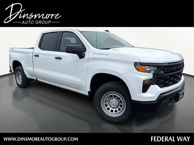 2026 Chevrolet Silverado 1500 4WD Crew Cab Standard Bed WT for sale in Federal Way, WA