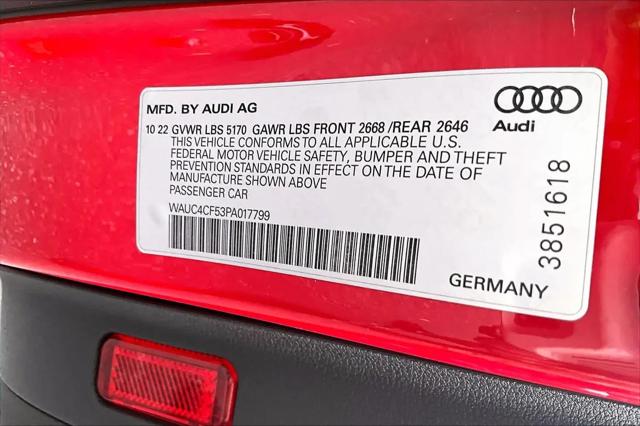 2023 Audi S5 Sportback Premium Plus TFSI quattro Tiptronic