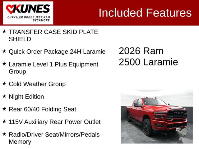 2026 RAM Ram 2500 RAM 2500 LARAMIE CREW CAB 4X4 64 BOX