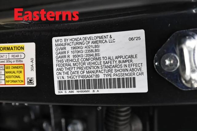 2025 Honda Accord Sedan SE