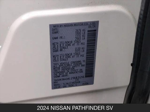 2024 Nissan Pathfinder SV FWD