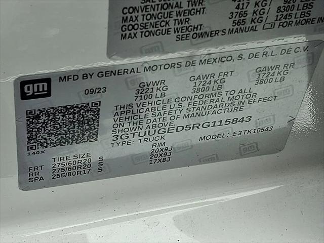 2024 GMC Sierra 1500 4WD Crew Cab Short Box Denali