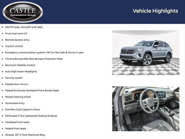 2026 Volkswagen Atlas SE with Technology
