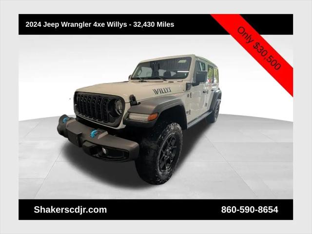 2024 Jeep Wrangler 4xe Willys 4xe for sale in Watertown, CT