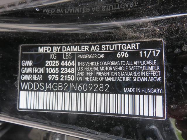 2018 Mercedes-Benz CLA 4MATIC
