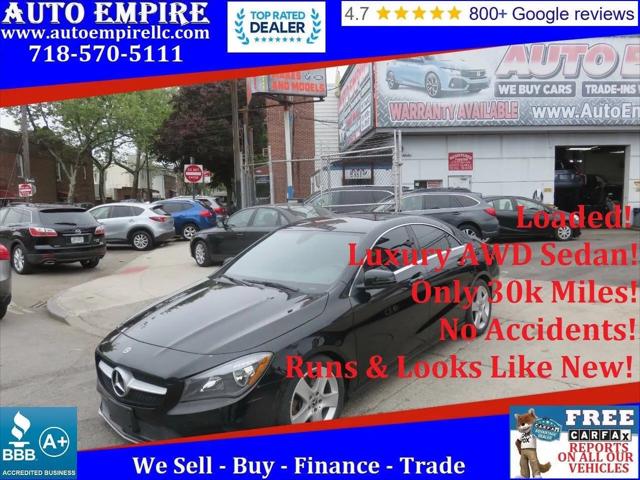 2018 Mercedes-Benz CLA 4MATIC for sale in Brooklyn, NY