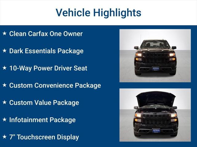 2022 Chevrolet Silverado 1500 4WD Crew Cab Standard Bed Custom