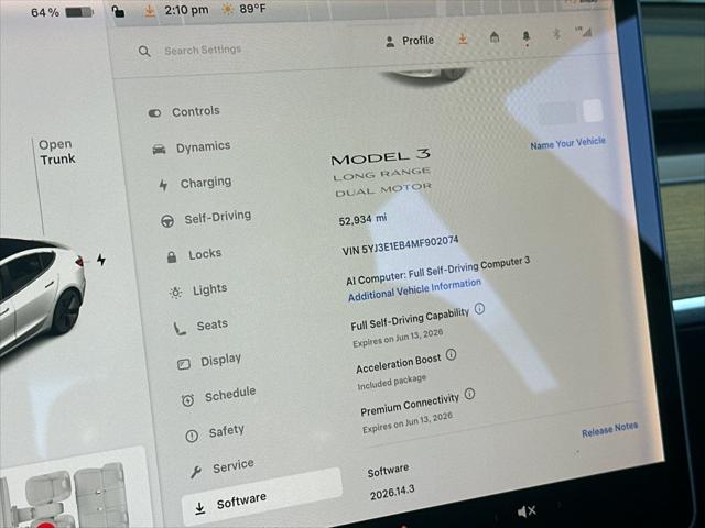 2021 Tesla Model 3 Long Range
