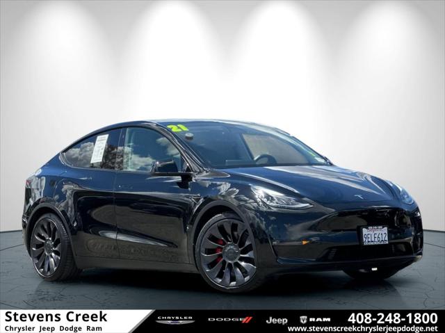 2021 Tesla Model Y Performance Dual Motor All-Wheel Drive for sale in San Jose, CA