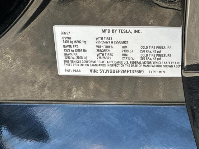 2021 Tesla Model Y Performance Dual Motor All-Wheel Drive