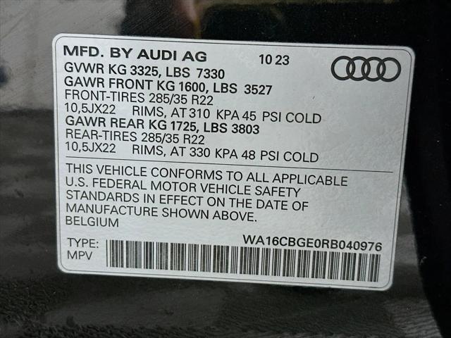 2024 Audi e-tron Prestige quattro