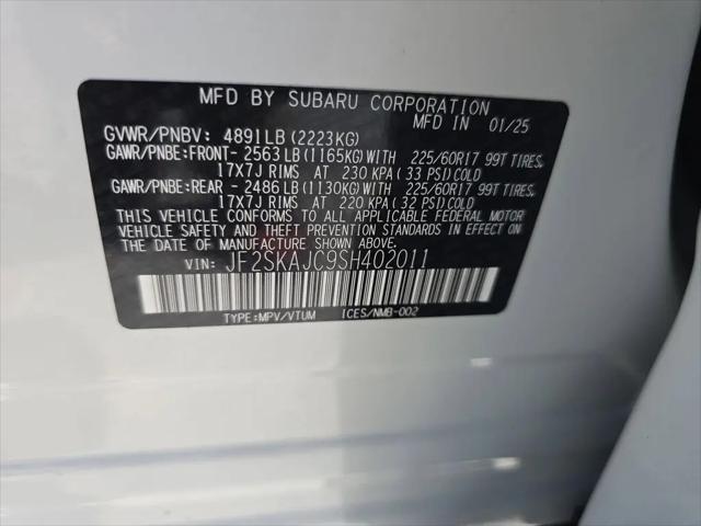 2025 Subaru Forester Wilderness