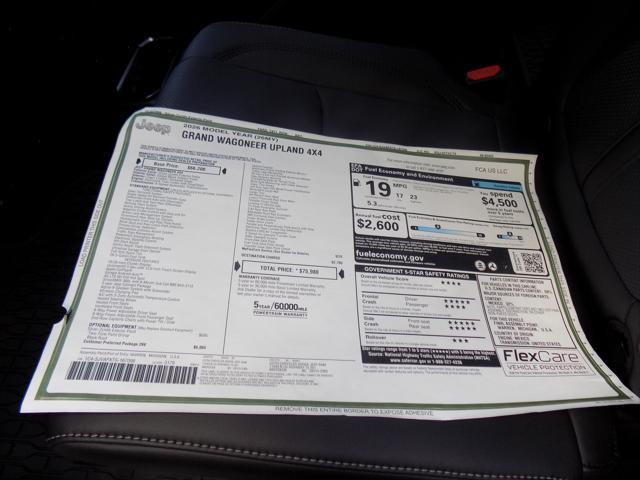 2026 Jeep Grand Wagoneer Upland