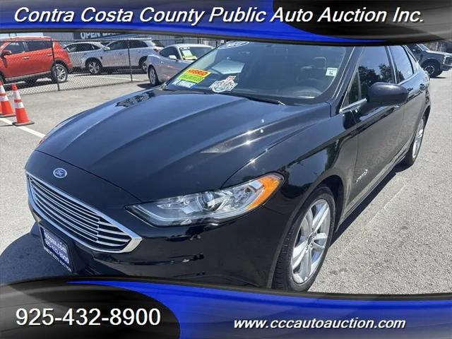 2018 Ford Fusion Hybrid S for sale in Pittsburg, CA