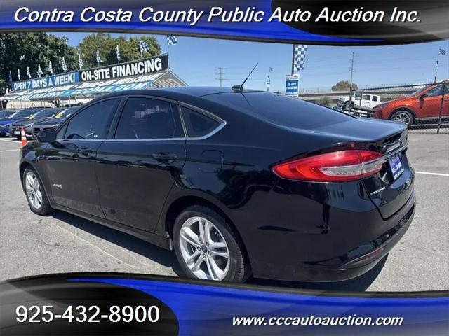 2018 Ford Fusion Hybrid S