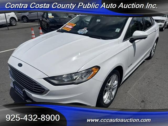 2018 Ford Fusion Hybrid S for sale in Pittsburg, CA
