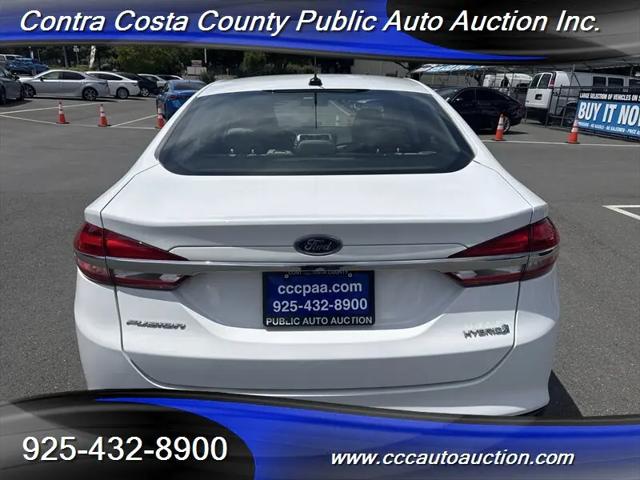 2018 Ford Fusion Hybrid S