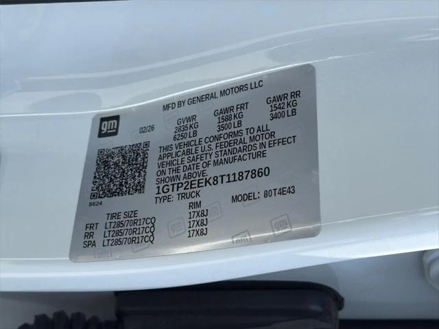 2026 GMC Canyon AT4X, 4WD