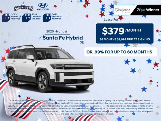 2026 Hyundai Santa Fe Hybrid Calligraphy
