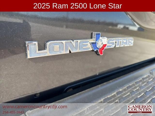 2025 Ram 2500 Lone Star Crew Cab 4x4 6'4" Box