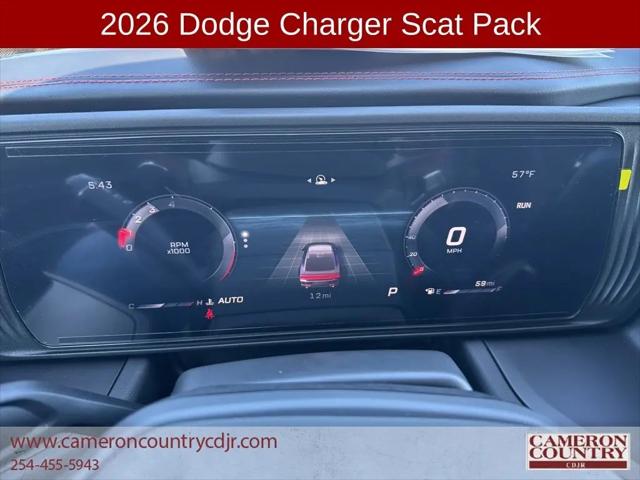 2026 Dodge Charger Scat Pack 2-Door AWD