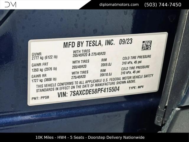 2023 Tesla Model X Standard Range