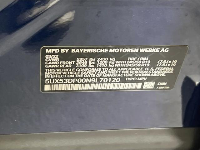 2022 BMW X3 xDrive30i