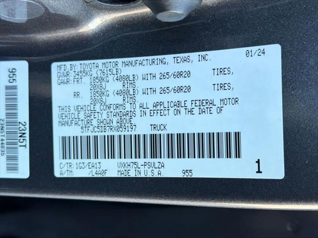 2024 Toyota Tundra Limited 4WD