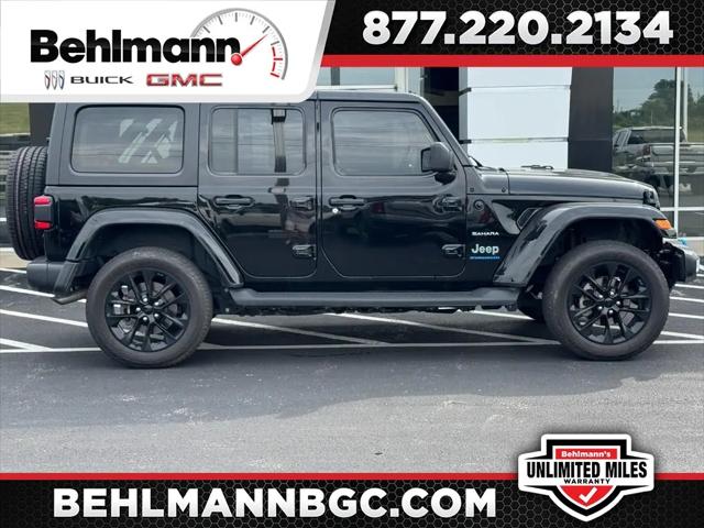 2023 Jeep Wrangler 4xe Sahara 4x4 for sale in Troy, MO