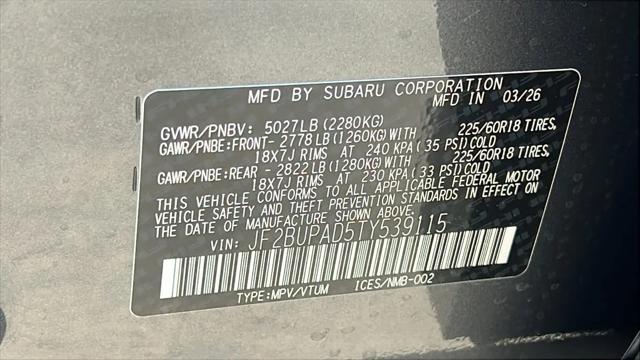 2026 Subaru Outback Premium