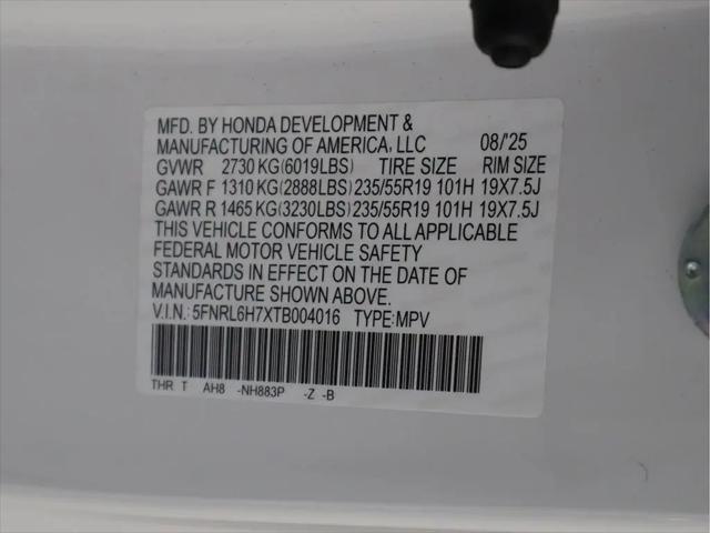 2026 Honda Odyssey Sport-L