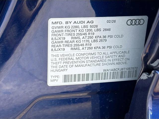 2026 Audi Q3 TFSI quattro S tronic