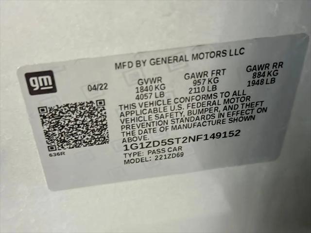 2022 Chevrolet Malibu FWD LT