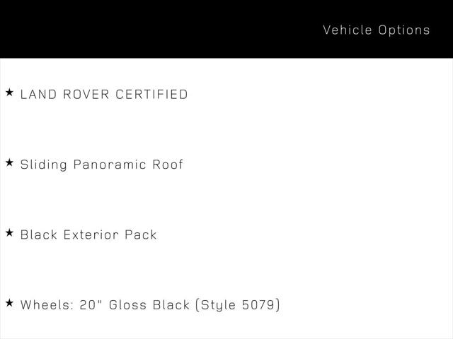 2023 Land Rover Range Rover Evoque R-Dynamic SE