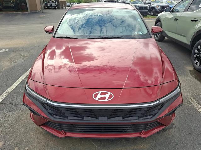 2025 Hyundai Elantra Hybrid Blue