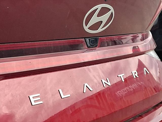 2025 Hyundai Elantra Hybrid Blue