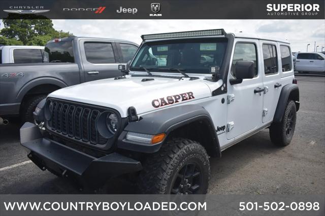 2025 Jeep Wrangler 4-Door Willys 4x4 for sale in Conway, AR