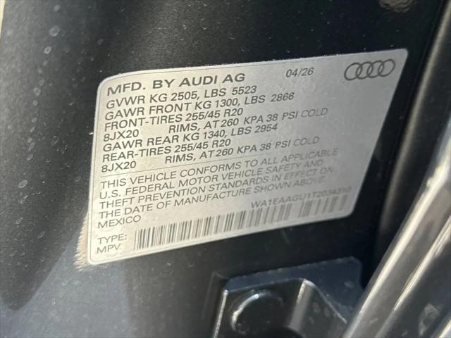 2026 Audi Q5 Sportback Premium Plus TFSI quattro S tronic