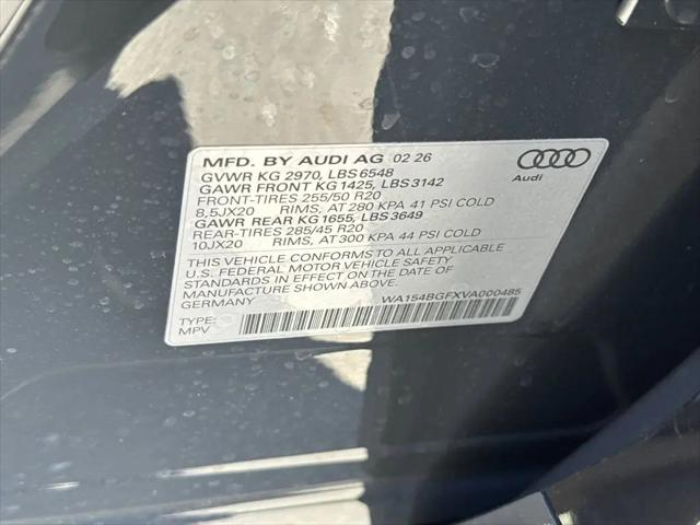 2027 Audi Q6 e-tron Premium Plus