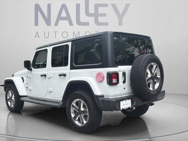 2019 Jeep Wrangler Unlimited Sahara 4x4