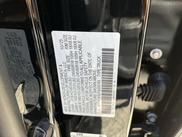 2026 Honda Ridgeline Black Edition
